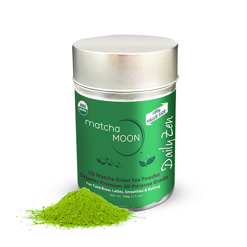 "Daily Zen" Organic All-purpose Japanese Matcha Green Tea Powder