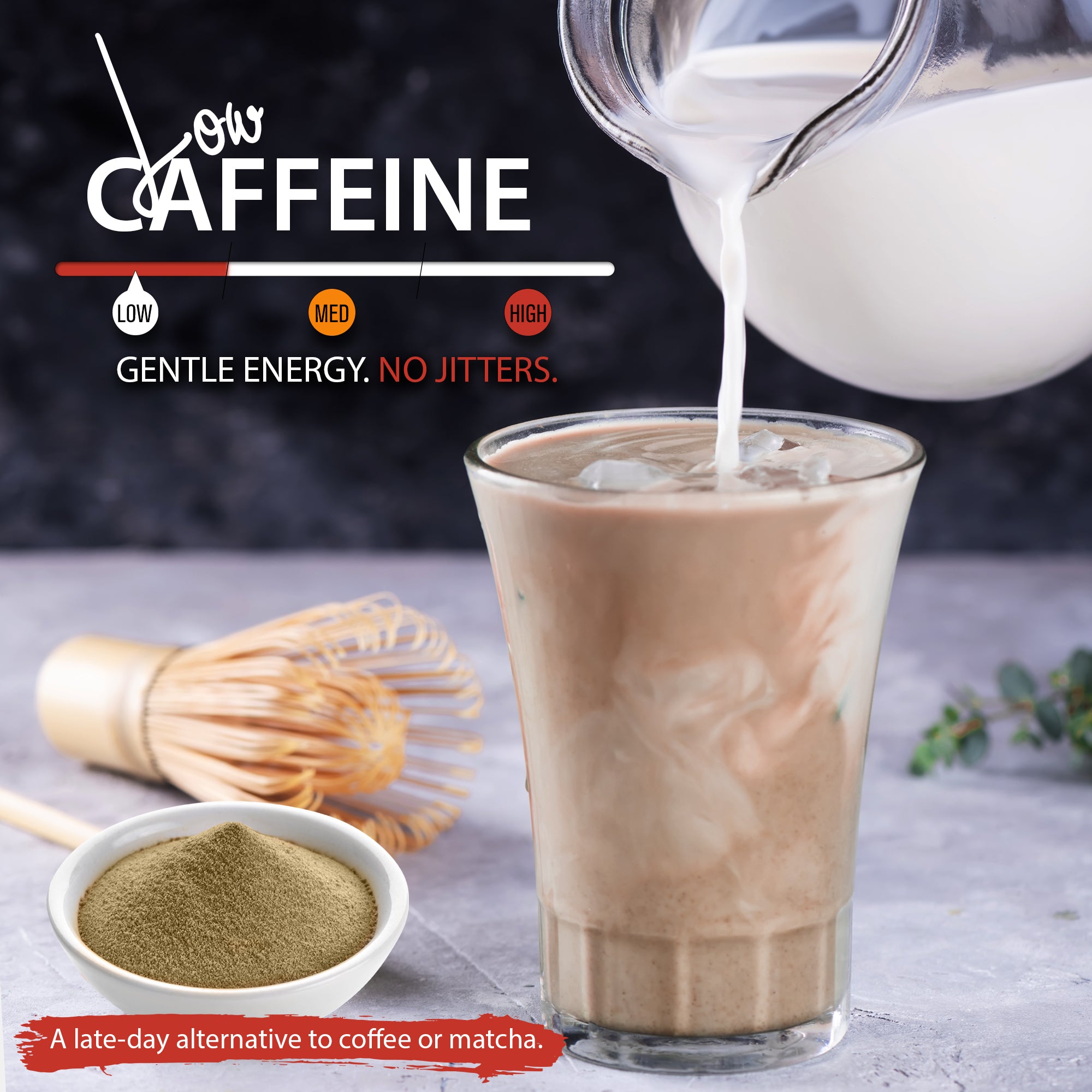 Organic Matcha-Style Hojicha Roasted Green Tea Powder