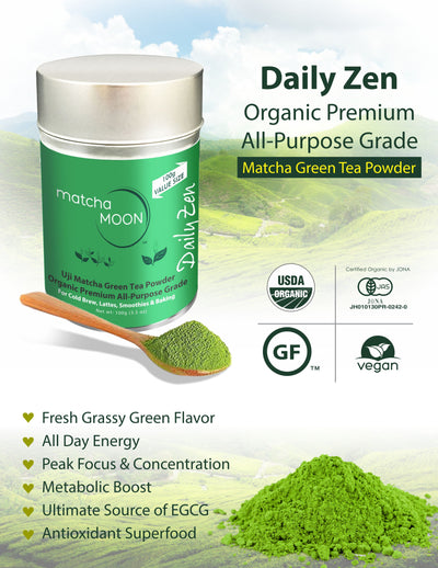 Daily Zen Organic Premium All-purpose Japanese Matcha