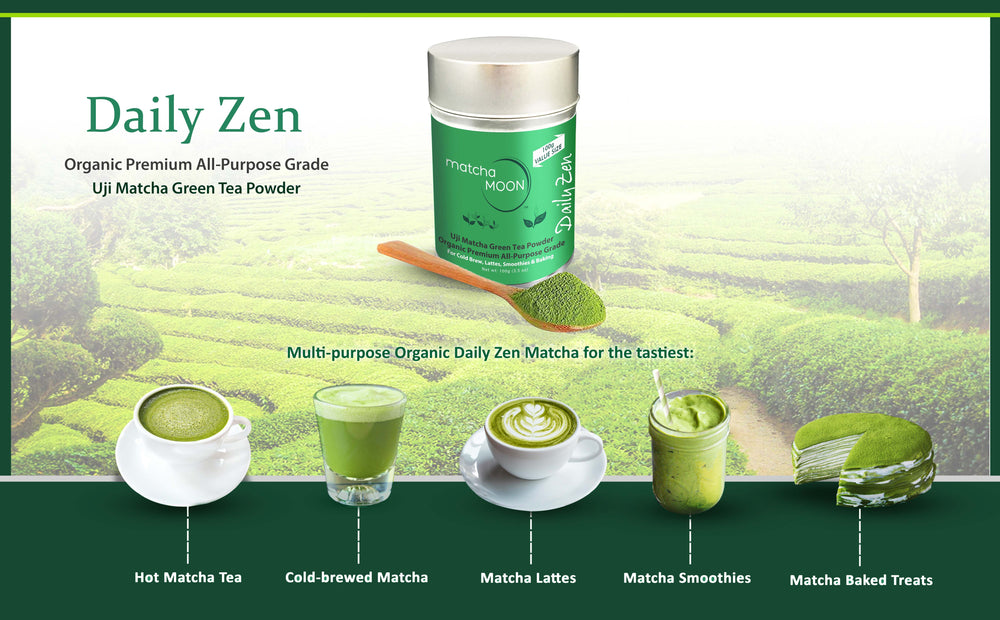Daily Zen Organic All-purpose Japanese Matcha For Tastiest