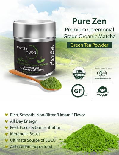 Matcha Moon Pure Zen - Advantages